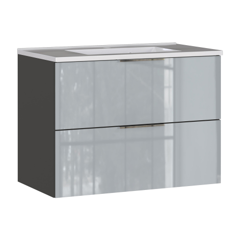 Valamukapp valamuga VASIO 9082 tumehall/hõbe