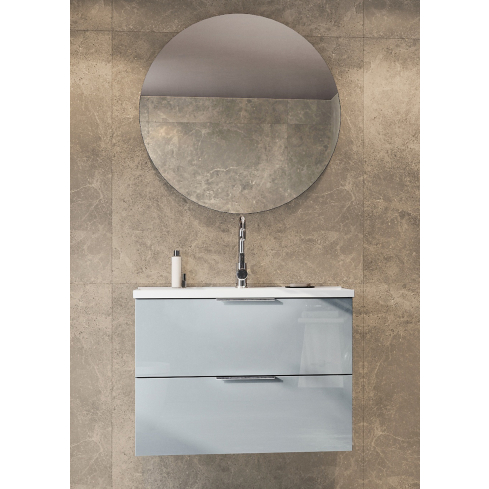 Valamukapp valamuga CELANO 9085 tumehall/hõbehall