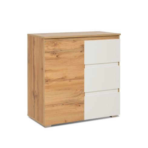 Kummut IMAGE 2 valge/tamm