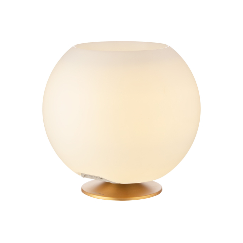 Valgusti + kõlar SPHERE Brass (Kooduu)