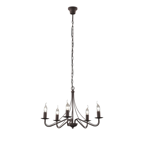 Rippvalgusti COUNTRY 5-ne rustikaalne