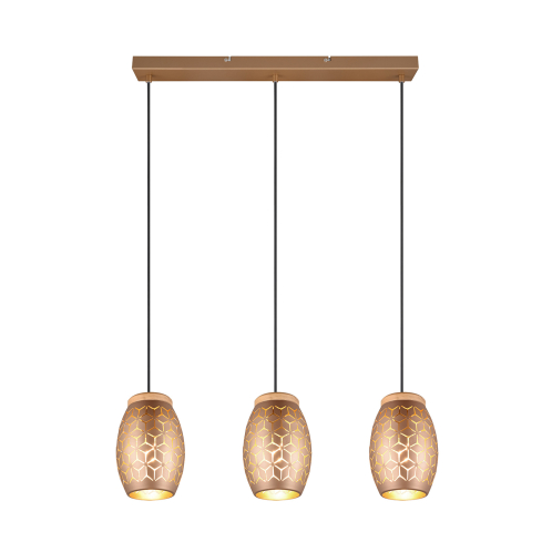 Rippvalgusti BIDAR 3-ne pruun