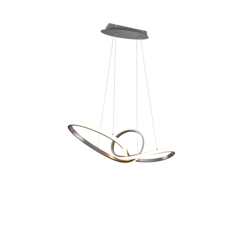 Rippvalgusti SANSA matt nikkel