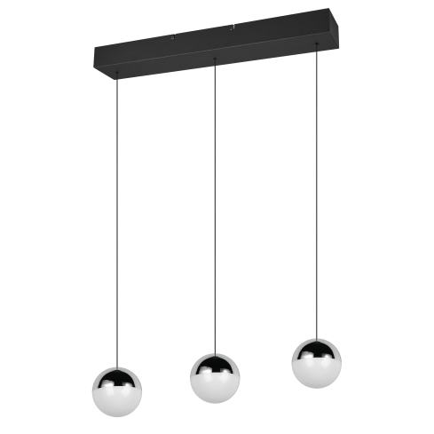 Rippvalgusti SENTA 3-ne kroom (sirge)