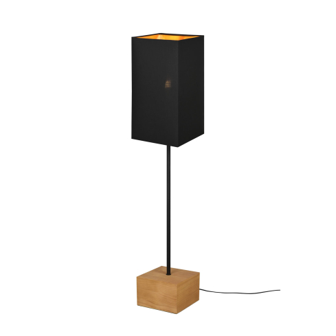 Põrandalamp WOODY naturaalne/must