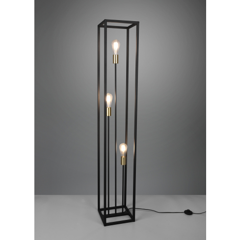 Põrandalamp VITO matt must