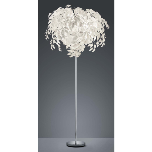 Põrandalamp LEAVY valge