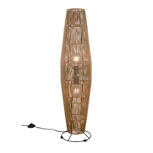 Põrandalamp MIKI pruun