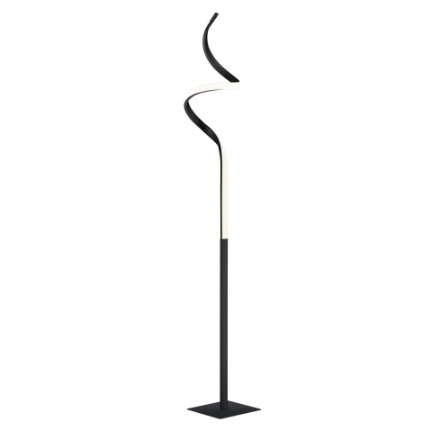 Põrandalamp COURSE matt must