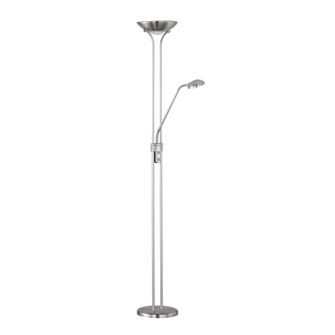 Põrandalamp SPOCK matt nikkel