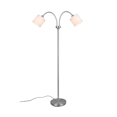 Põrandalamp TOMMY 2-ne matt nikkel