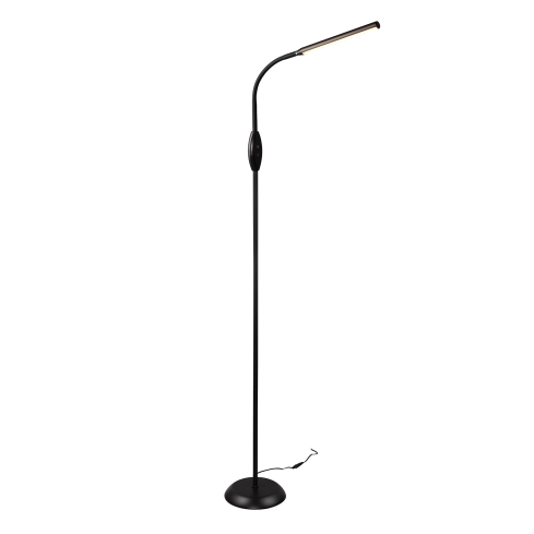 Põrandalamp TORO must