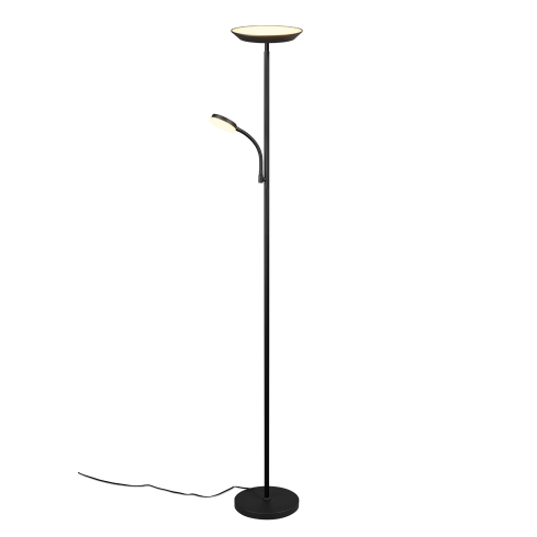 Põrandalamp SPECTER matt must
