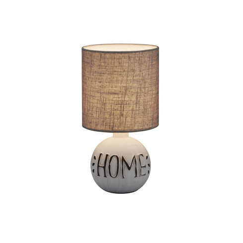 Laualamp ESNA home valge/pruun