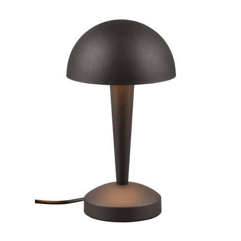 Laualamp CANARIA must/kuldne