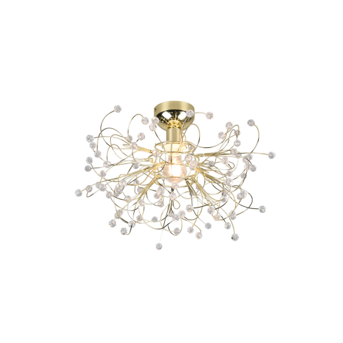 Laelamp GLORIA 52 cm poleeritud messing