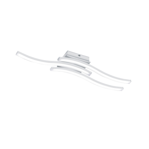 Laelamp ROUTE 3-ne matt valge