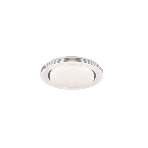 Laelamp ATRIA 38 cm tähevalgusega valge