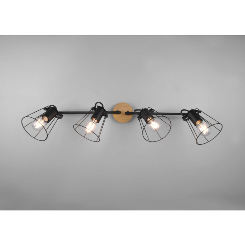 Laelamp JAIPUR 4-ne puit/must