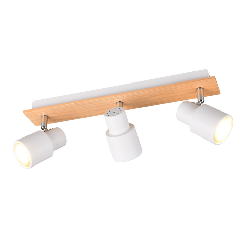 Kohtvalgusti PIERRE 3-ne matt valge