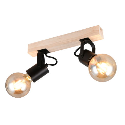 Kohtvalgusti LYNAR 2-ne matt must